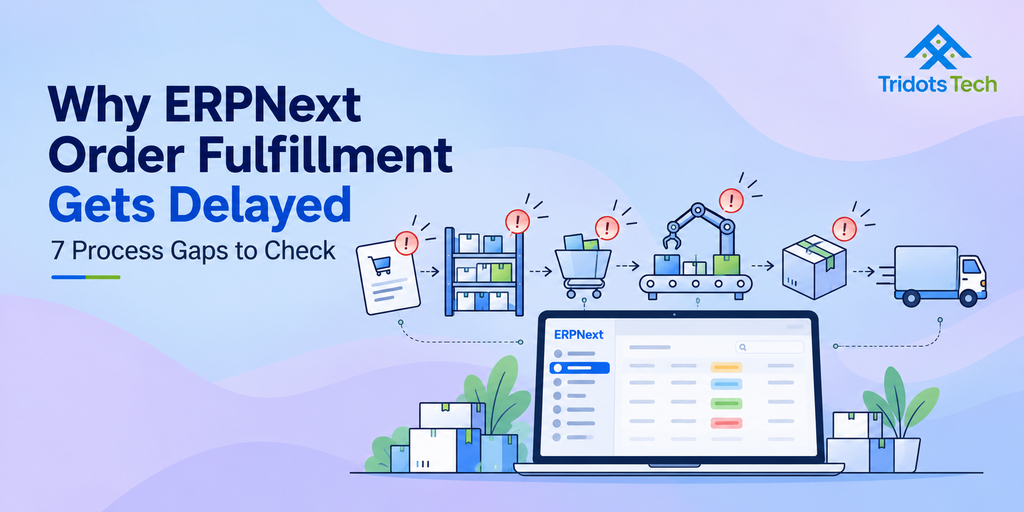 Why ERPNext Order Fulfillment Gets Delayed: 7 Process Gaps to Check - Cover Image